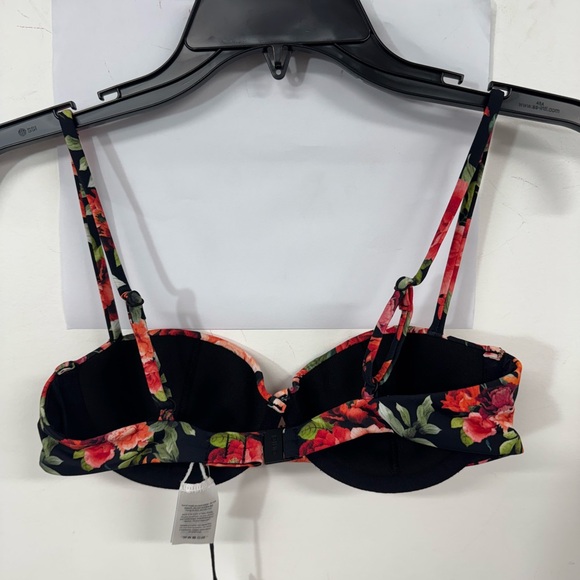 Onia Red and Pink Bikini Top Swimwear - Picture 2 of 5